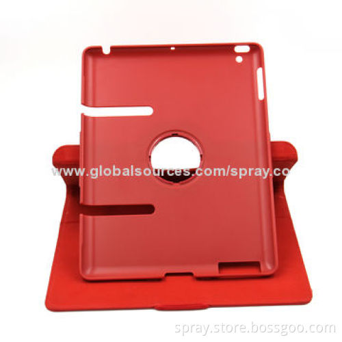 Luxury PU Leather Folio Stand Case Cover with Auto Sleep Wake Function for iPad air